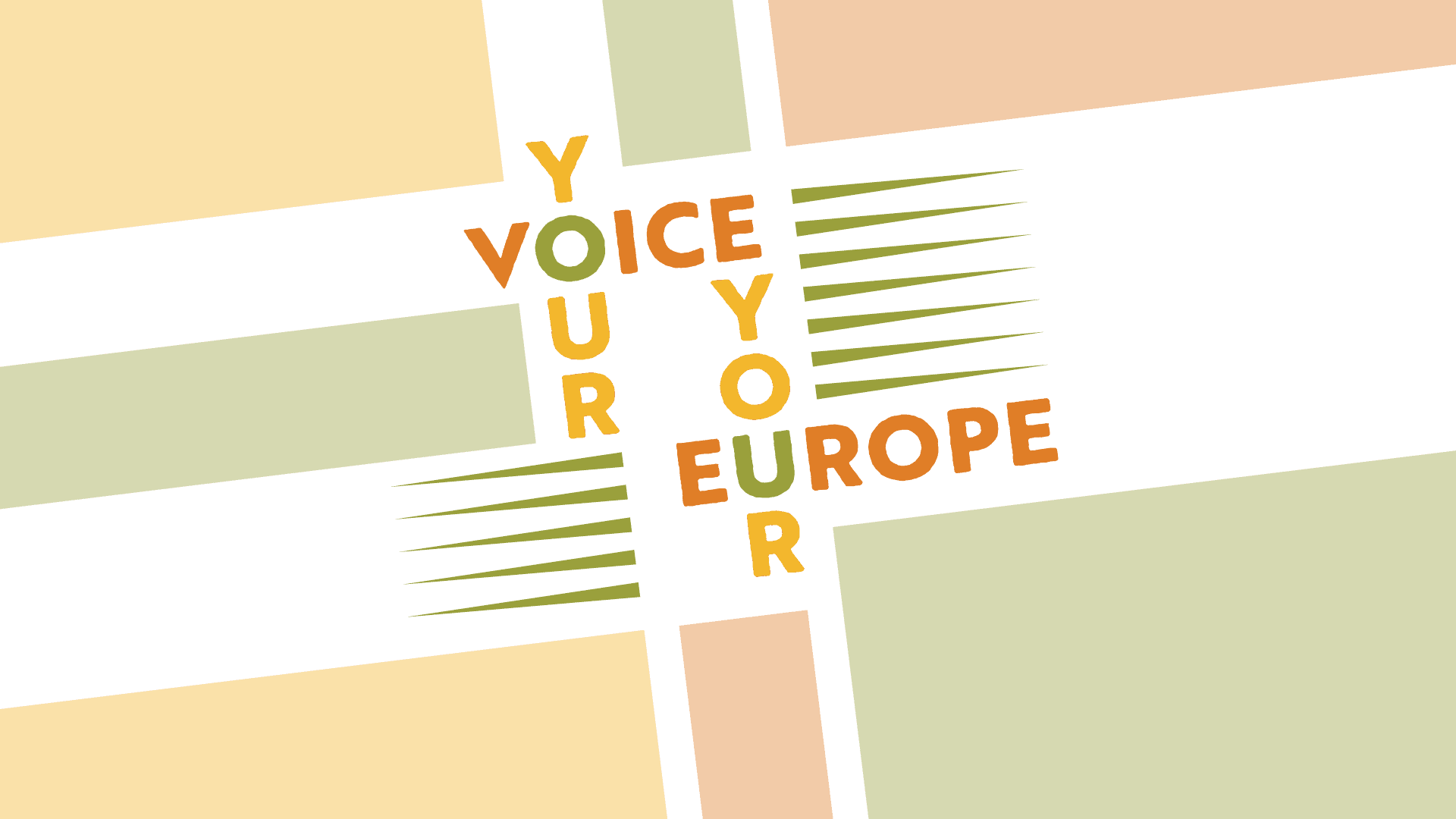 Your Voice, Your Europe - Logo Wide